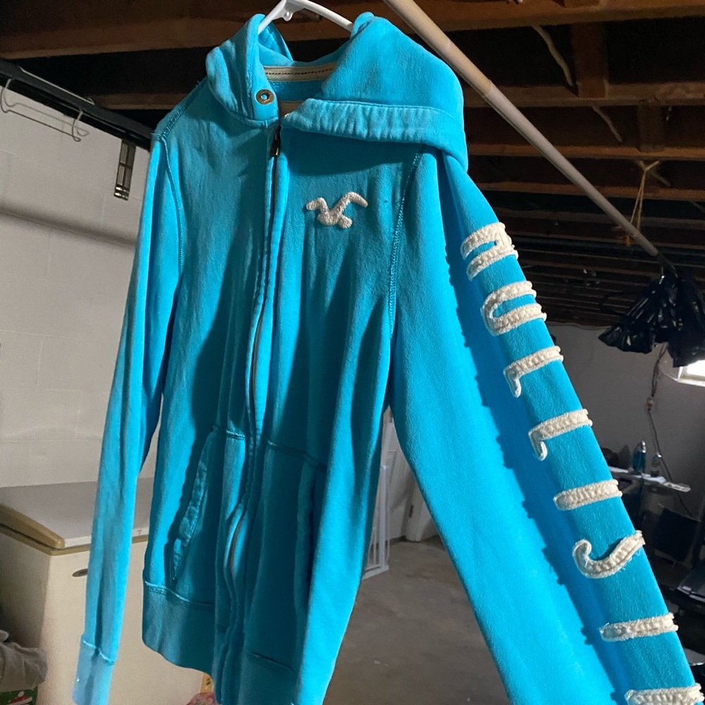 Hollister Zip Up Hoodie.